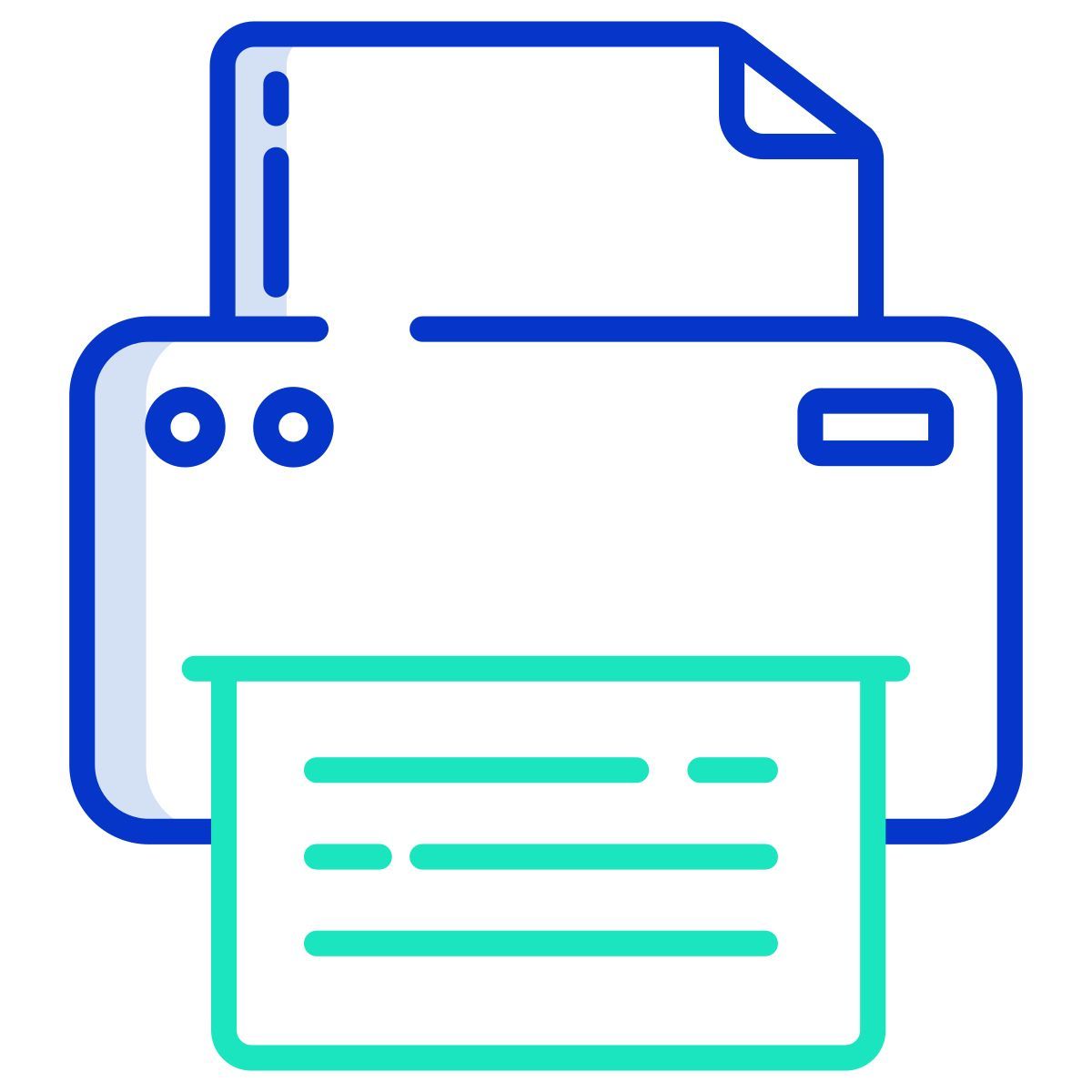 printing machine icon
