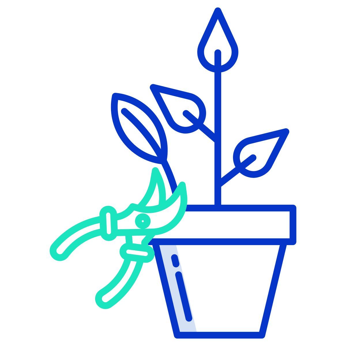 pruning shrubs icon