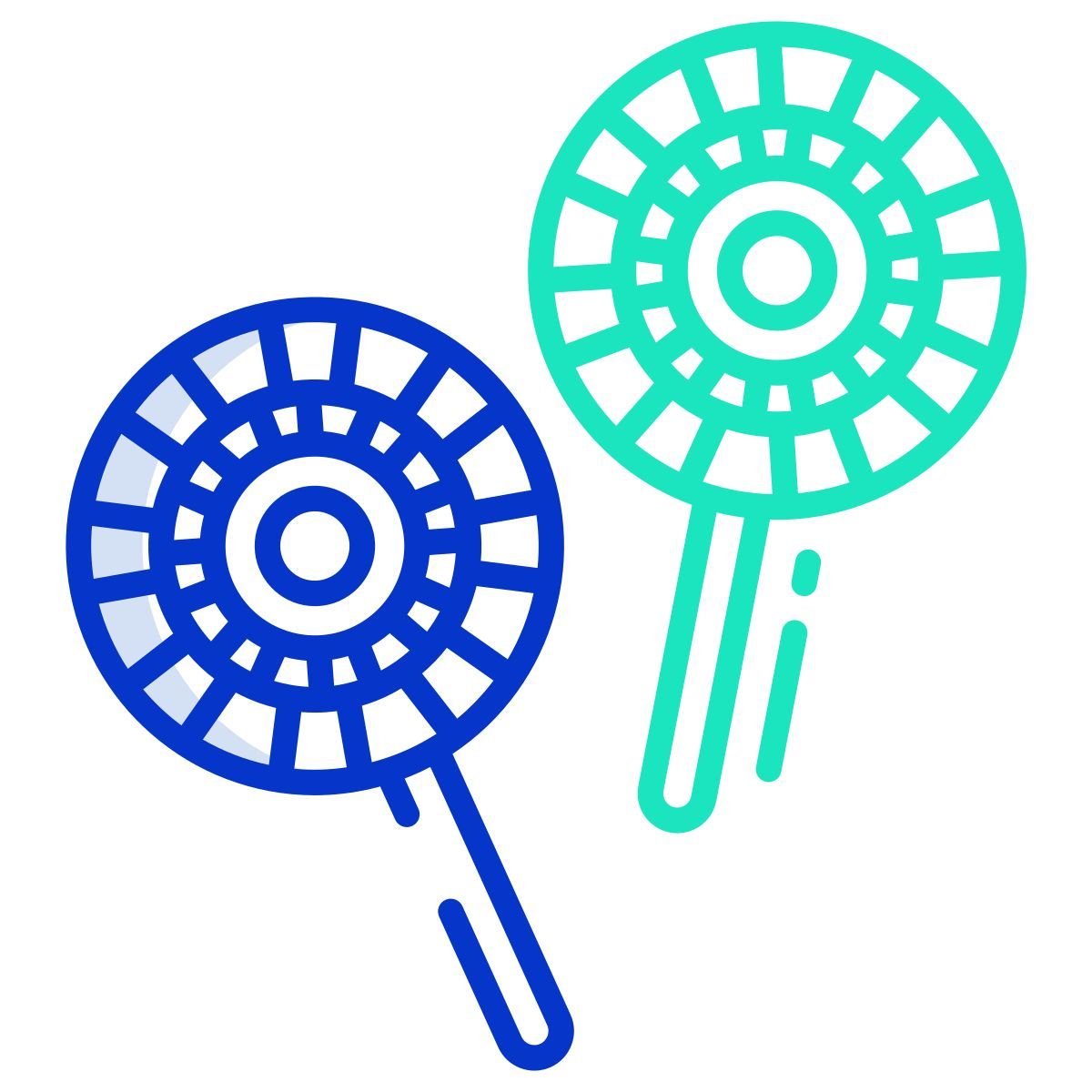 rainbow lollipops icon
