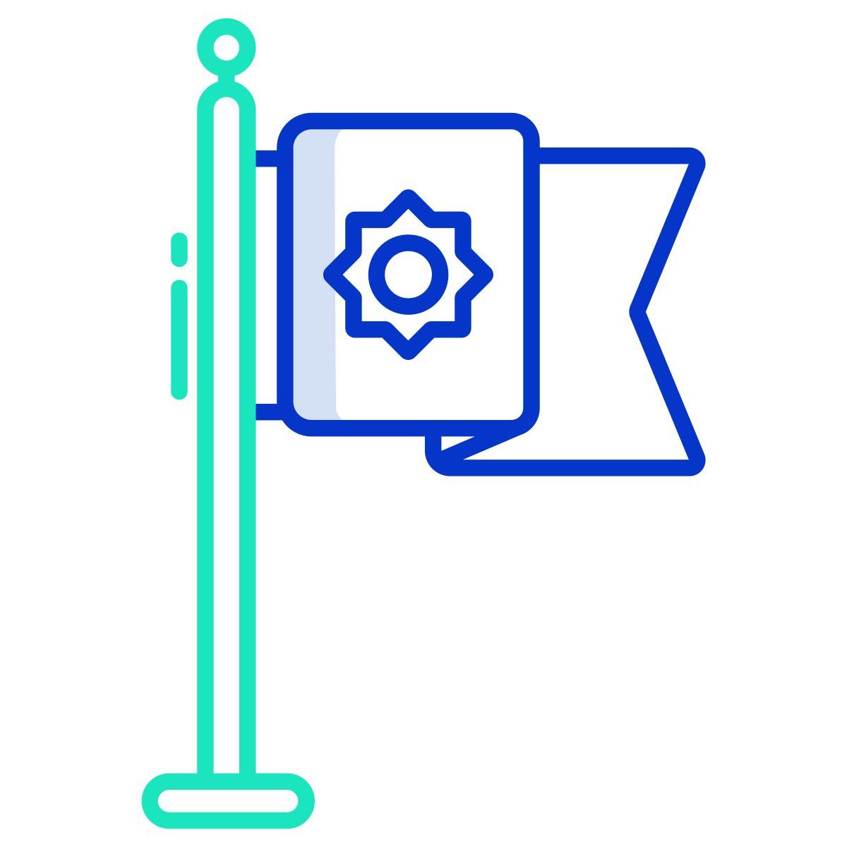 ramadan flag icon