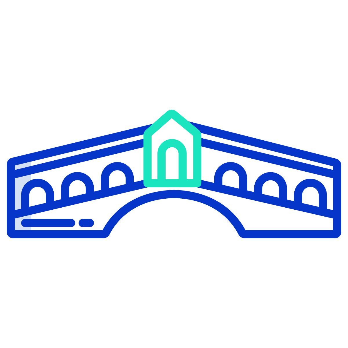 rialto bridge icon