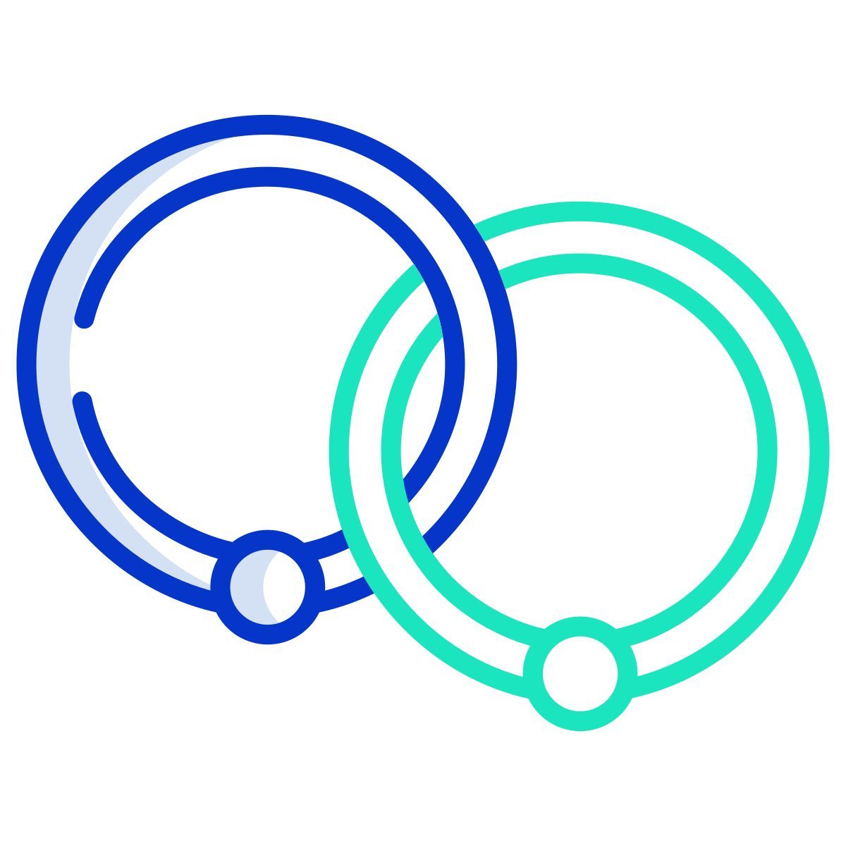 wedding rings icon