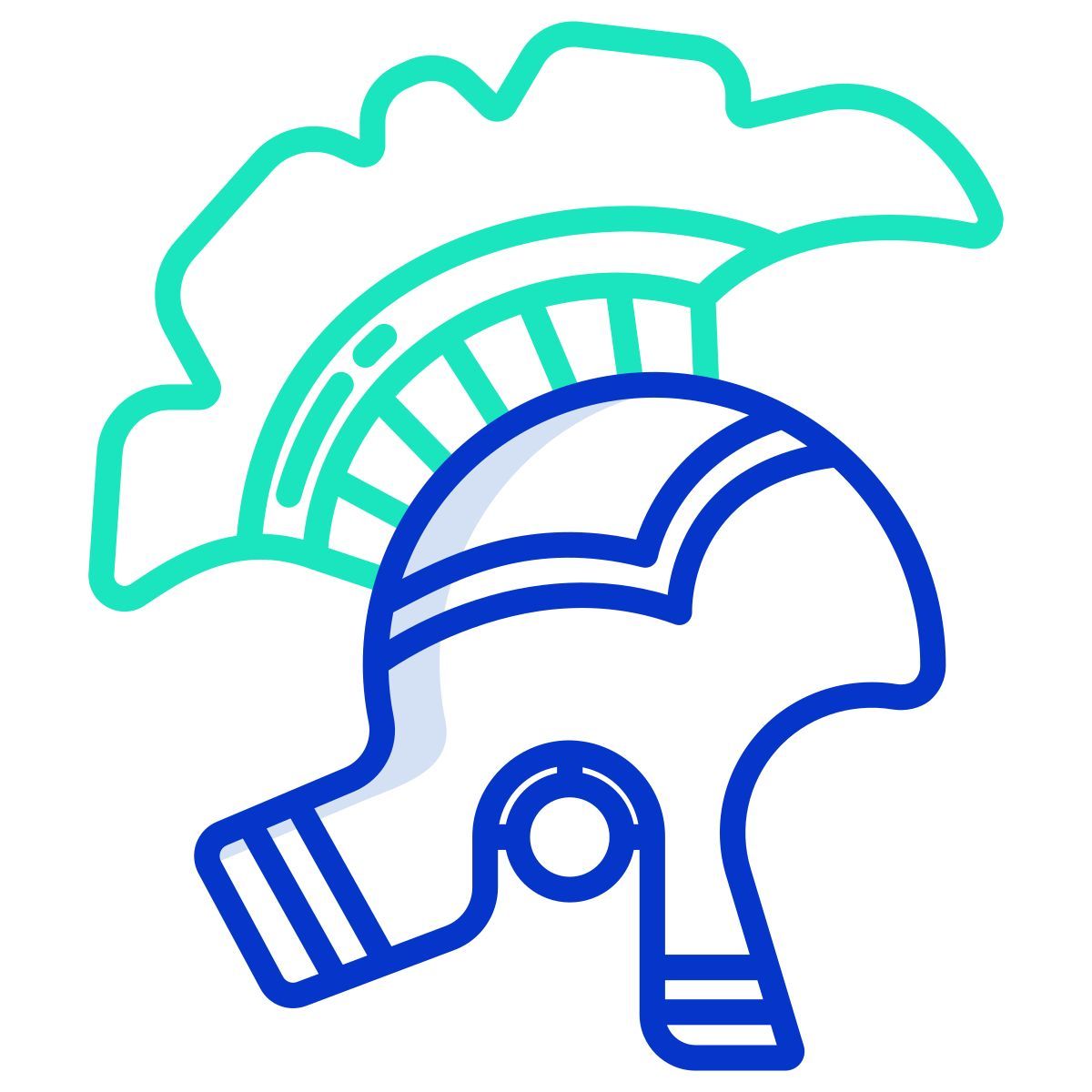 roman helmet icon