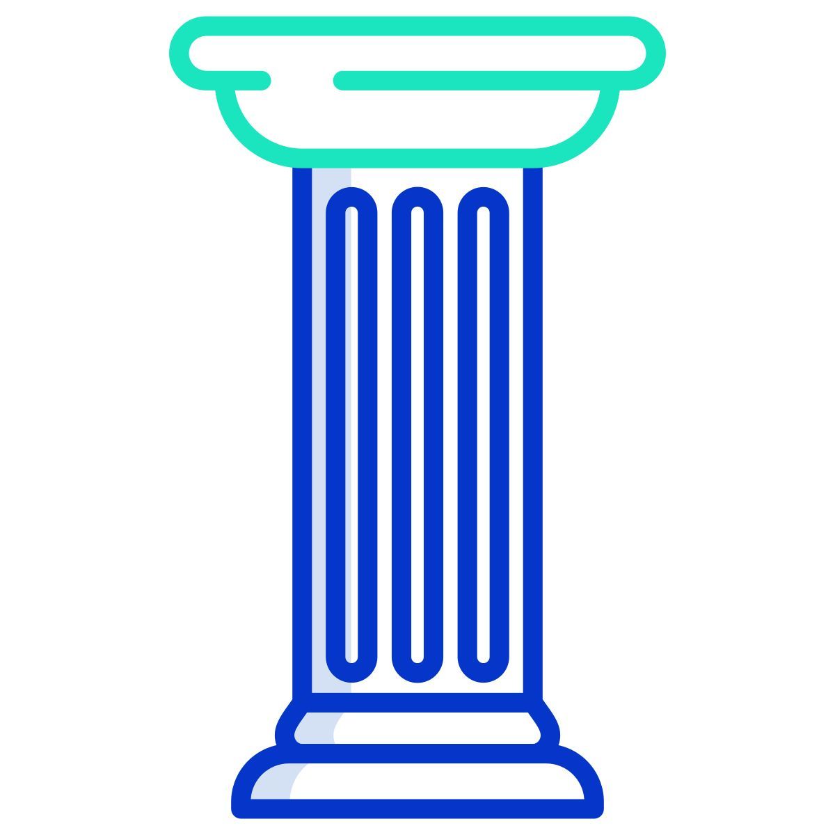 roman pillar icon