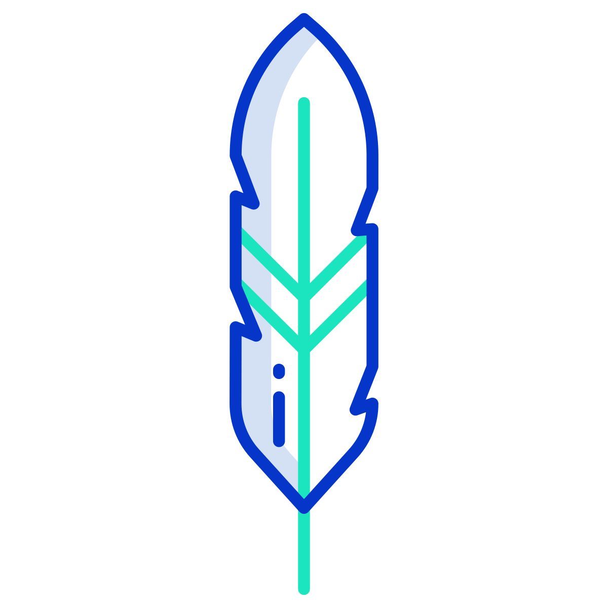 rooster feather icon