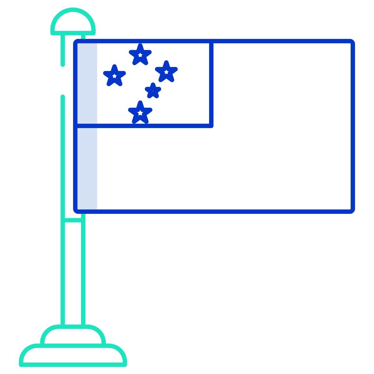 samoa flag icon