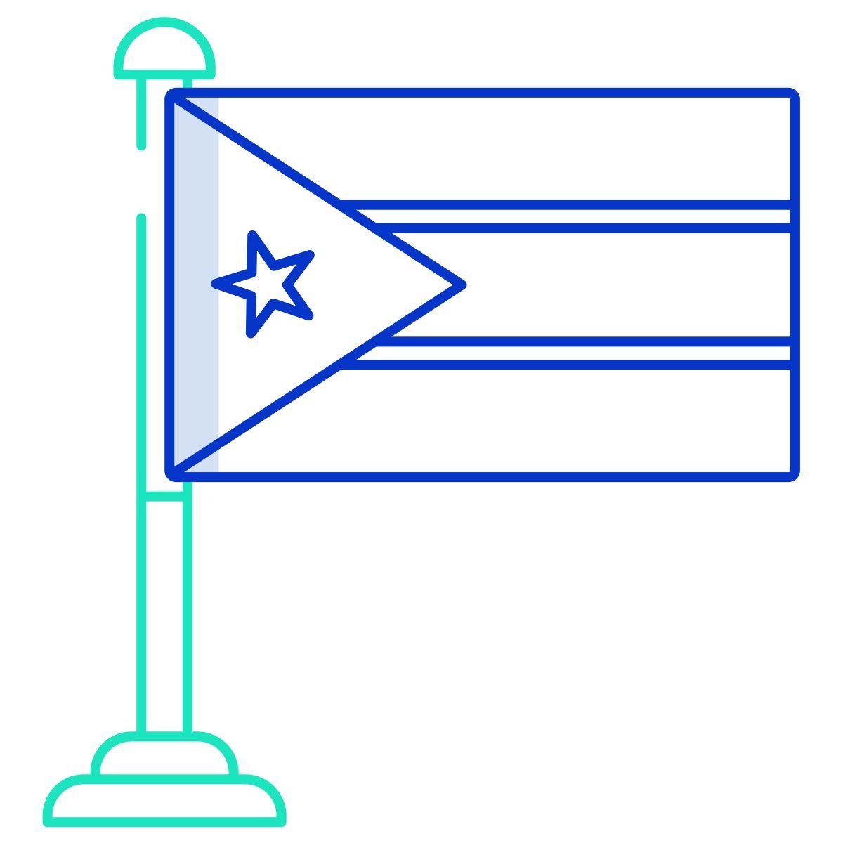 south sudan flag icon