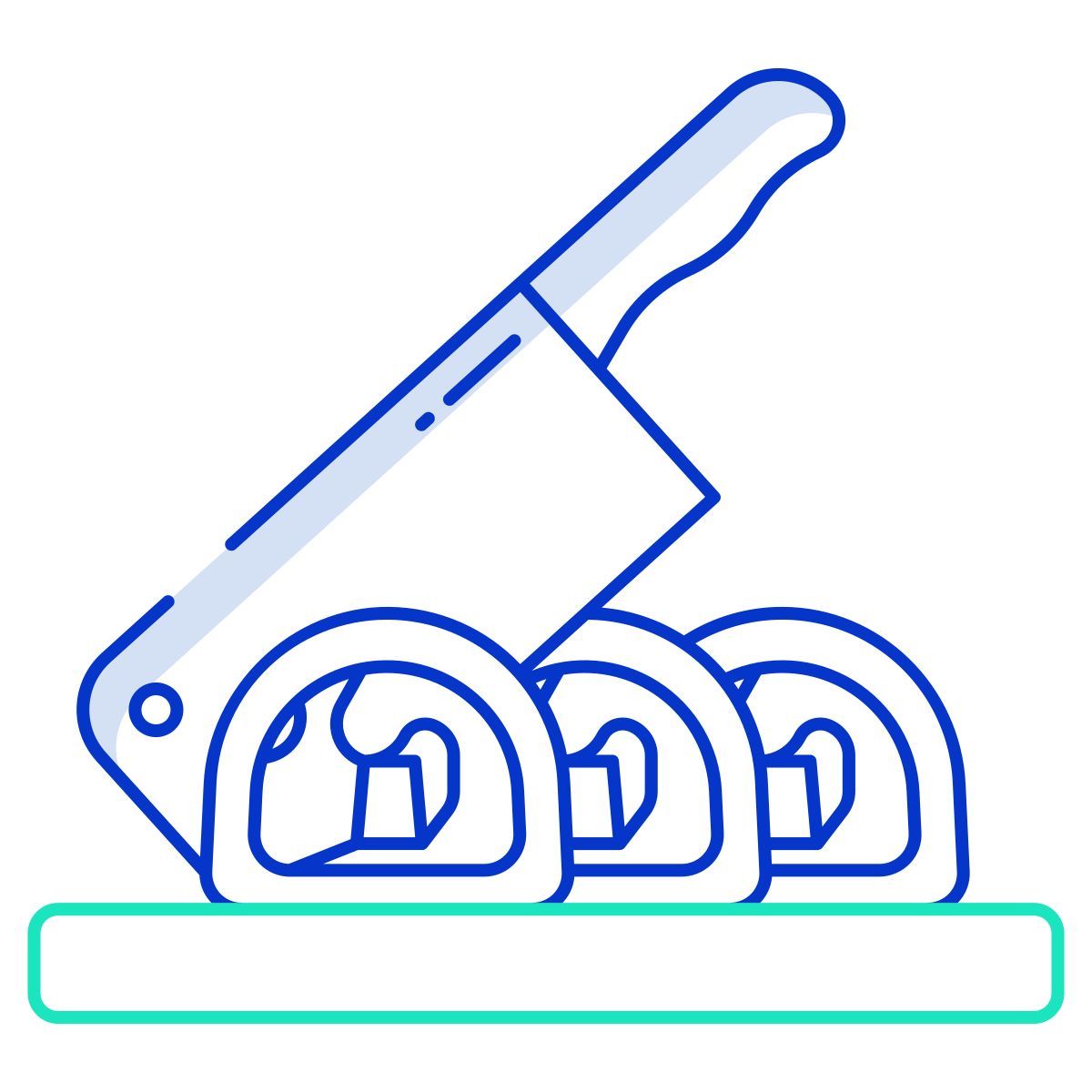 spicy tuna roll icon