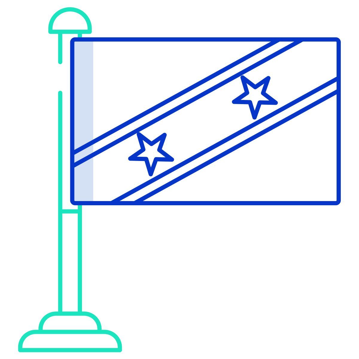 st kitts nevis flag icon