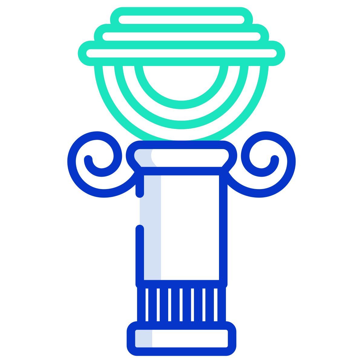 sun pillar icon