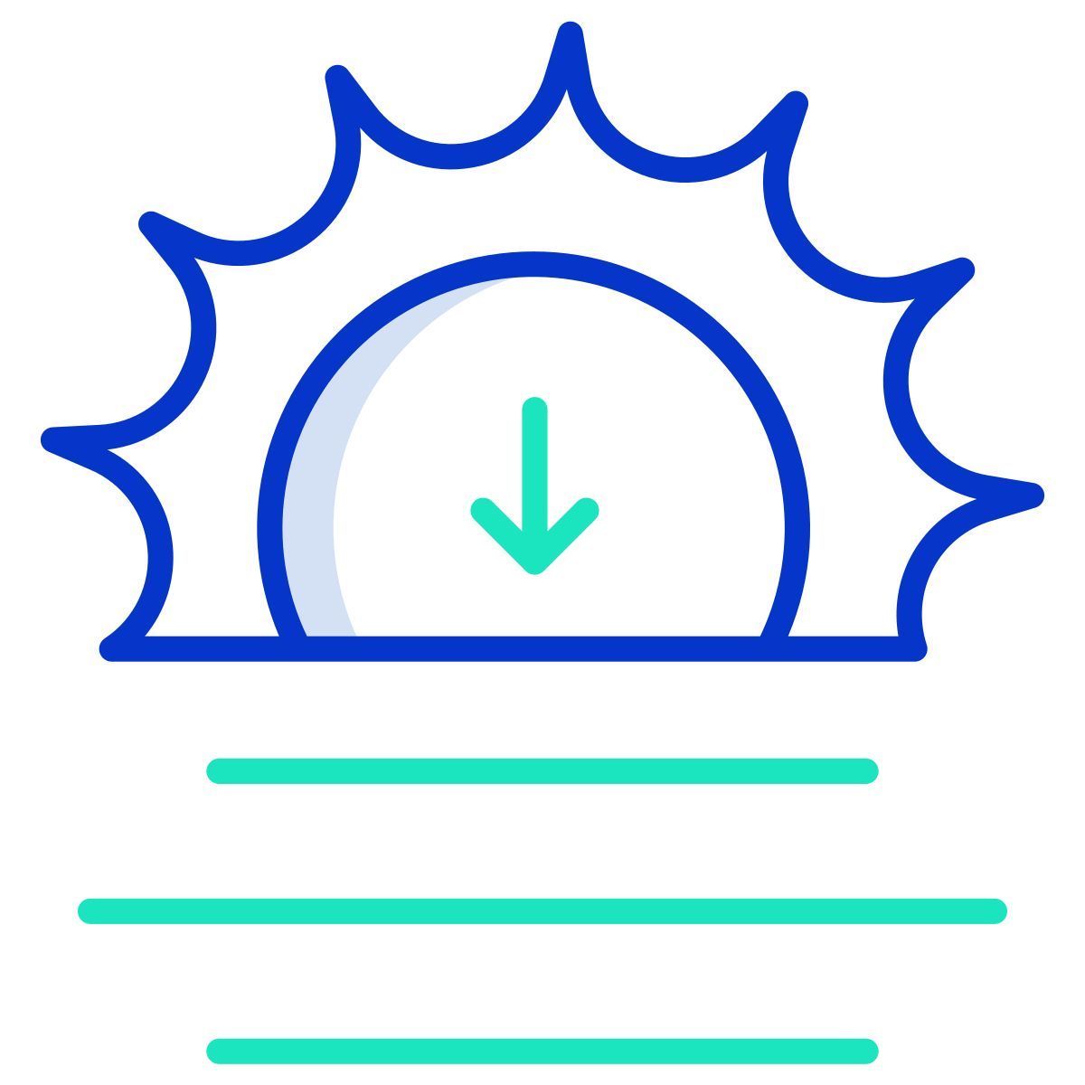 sunset icon