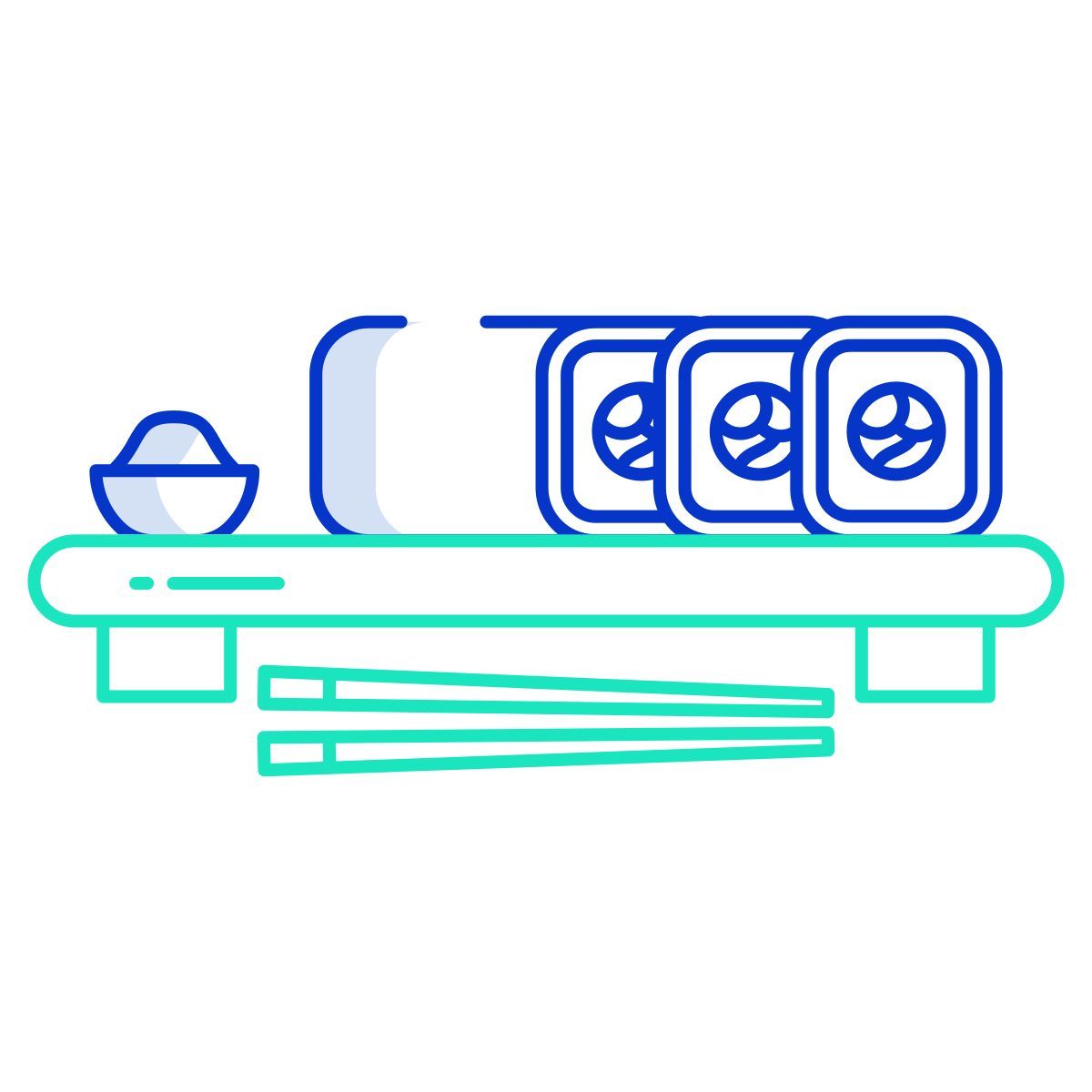 sushi roll icon