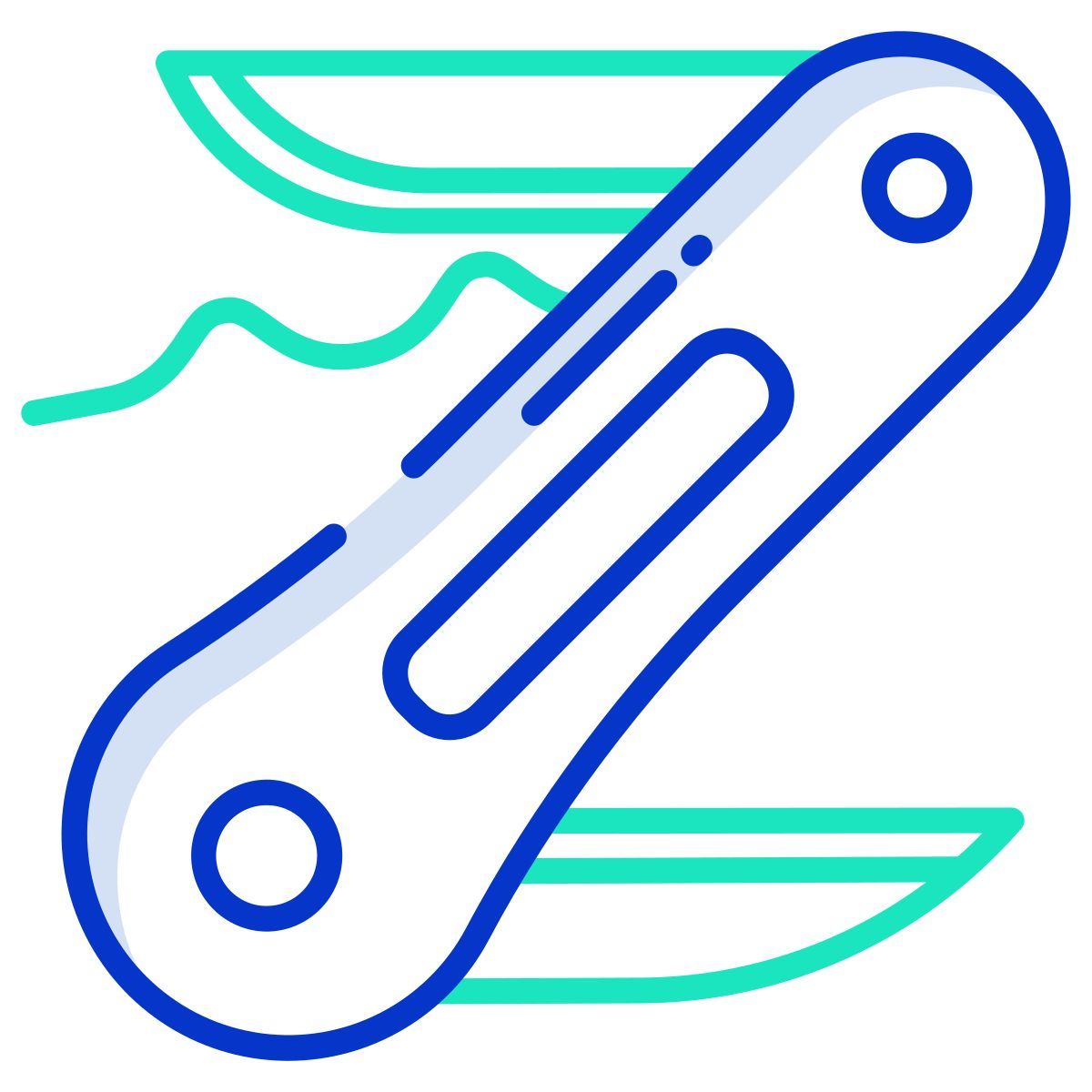 swiss knife icon