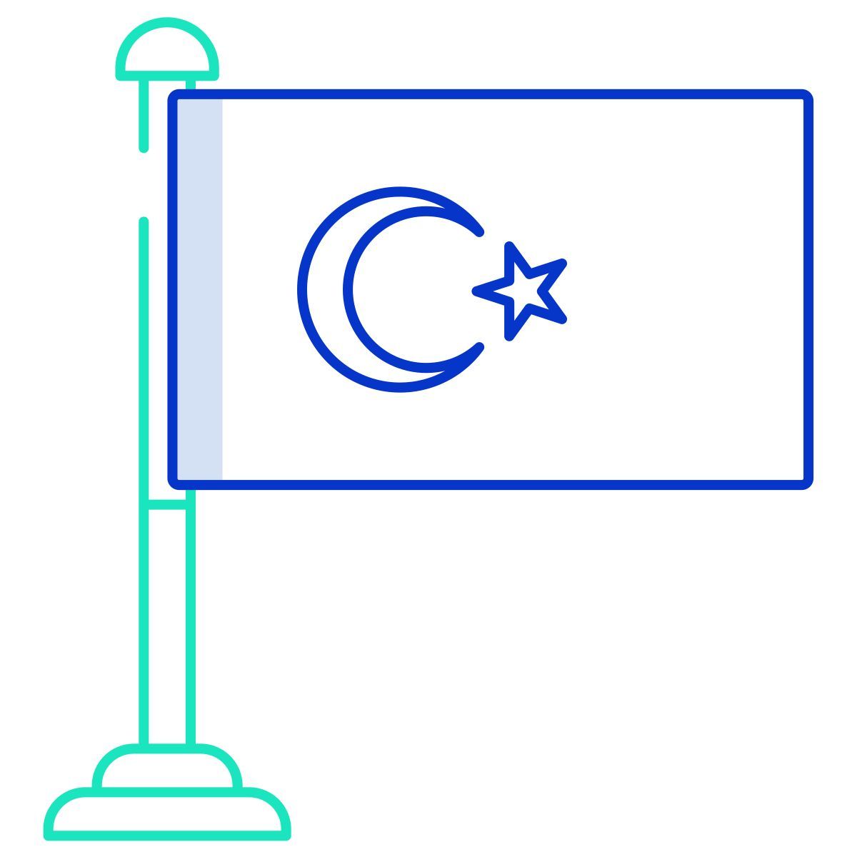 turkey flag icon