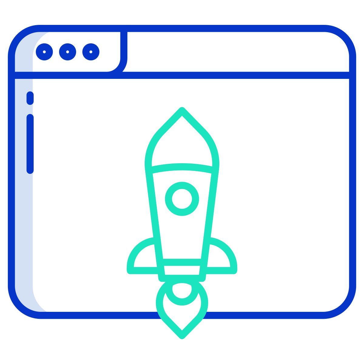 website launching icon