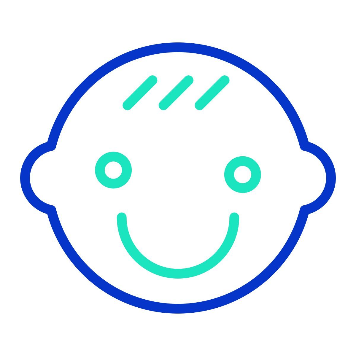 baby boy icon