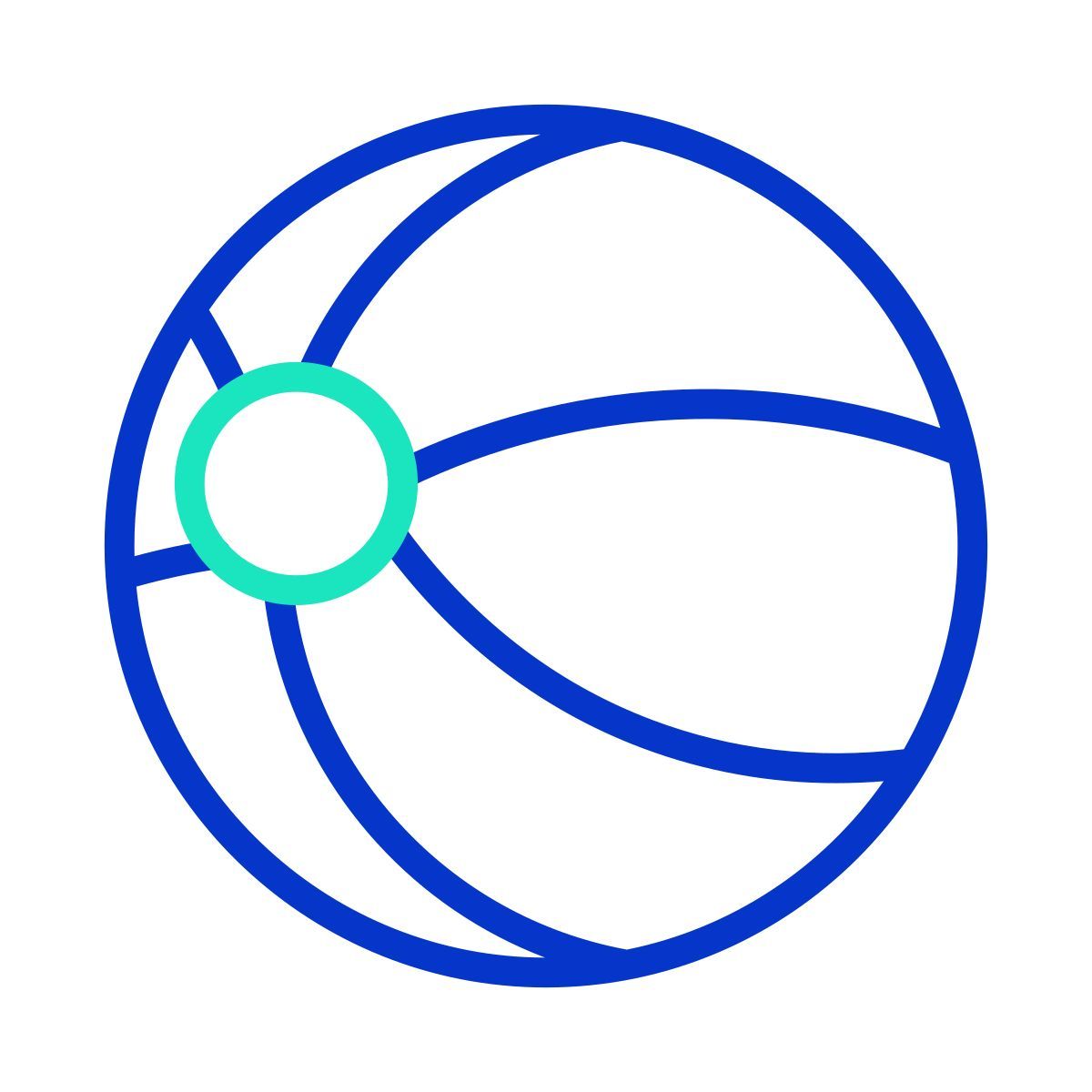 beach ball icon