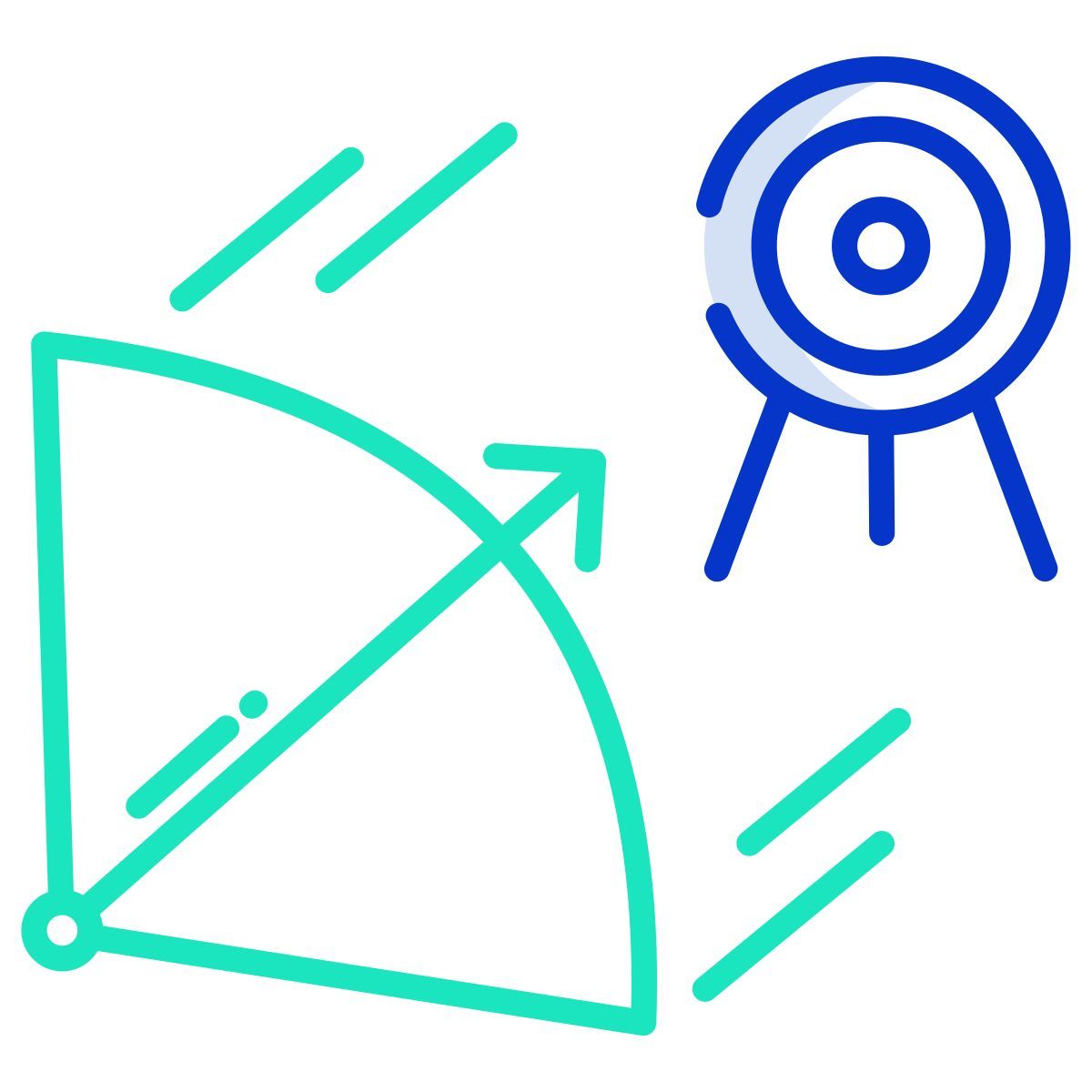 bow and arrow icon