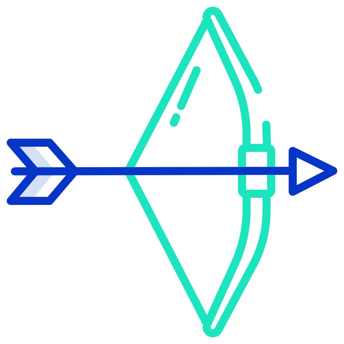 bow and arrow icon