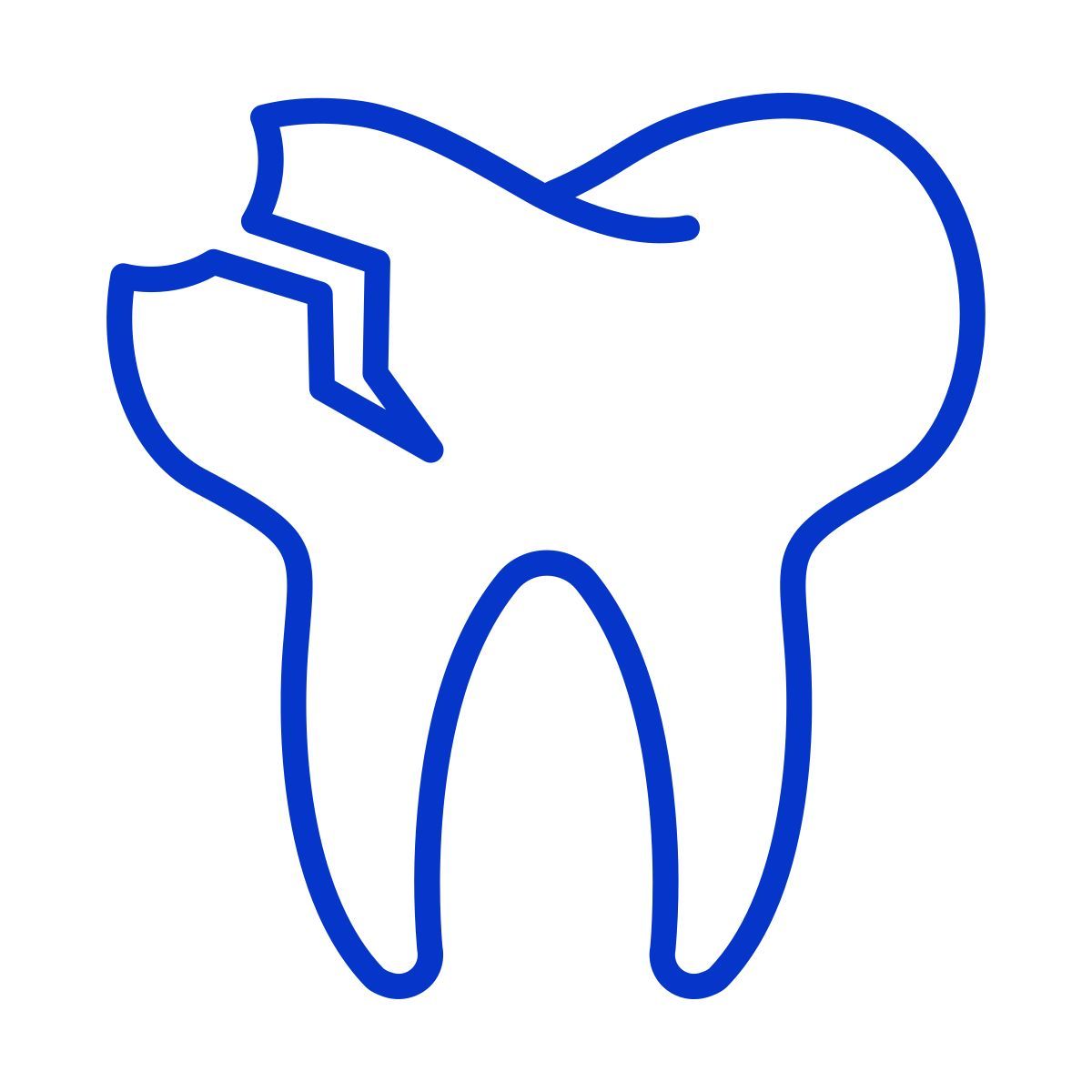 dent cassée icon
