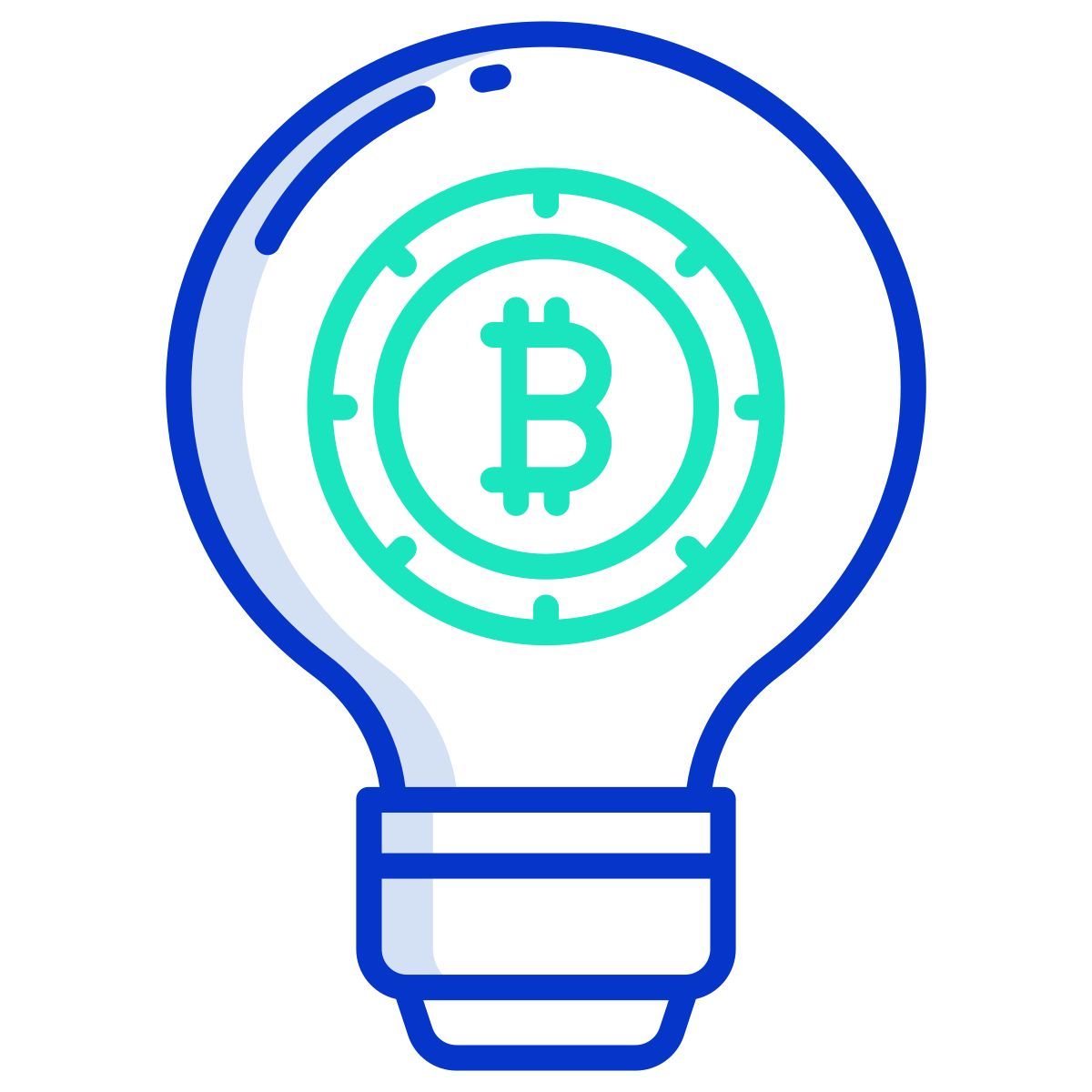 bitcoin innovation icon