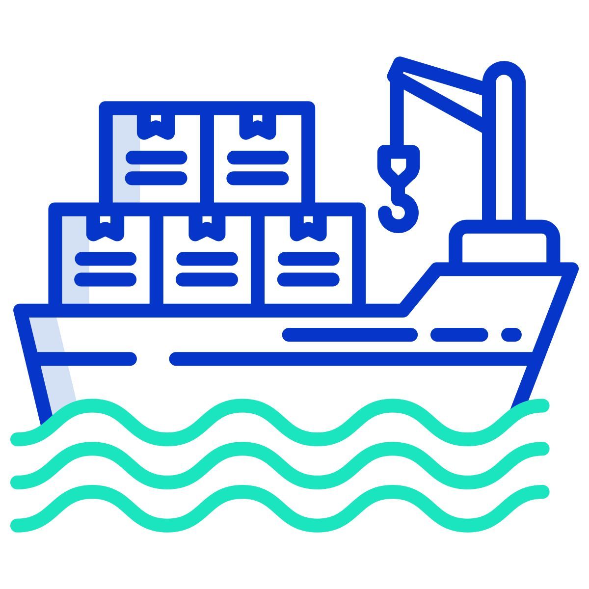 cargo ship icon