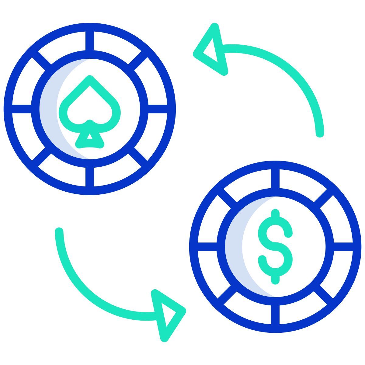 casino chip icon