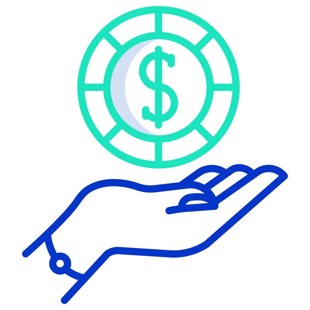 casino chip icon