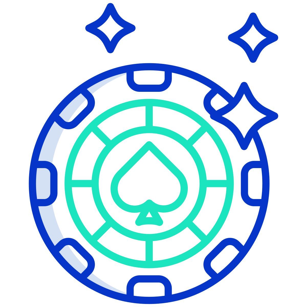 casino chip icon