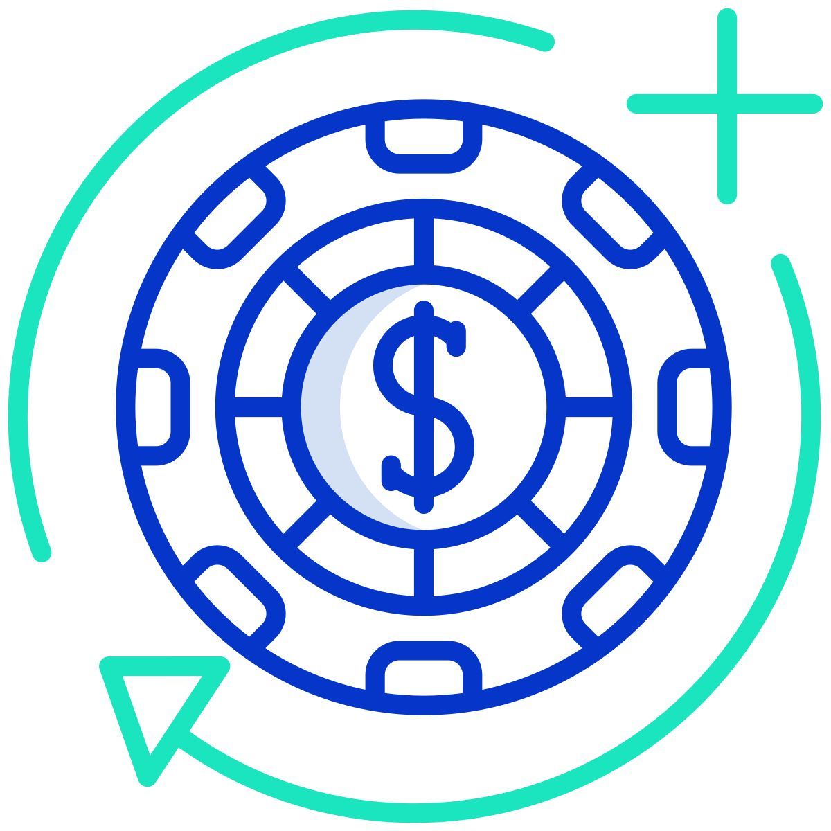 casino chip icon
