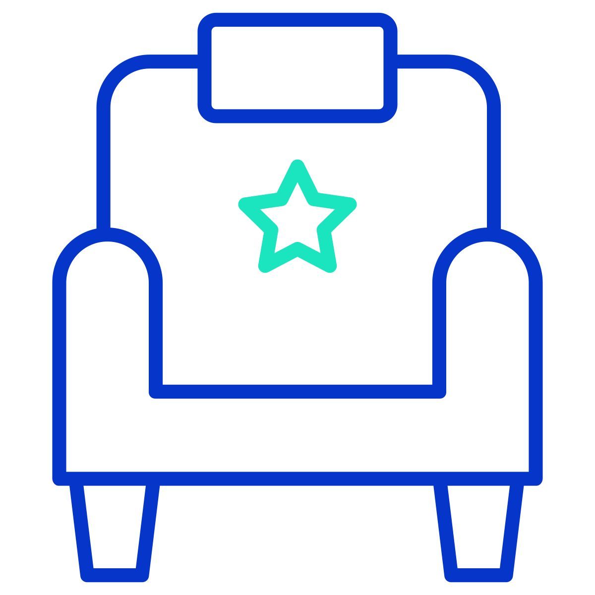 cinema seat icon