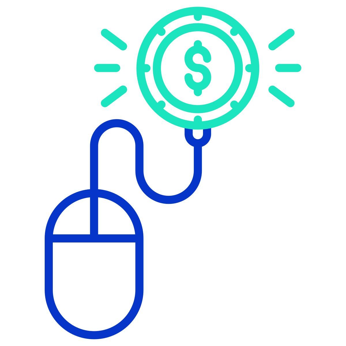 cliquez par paiement icon