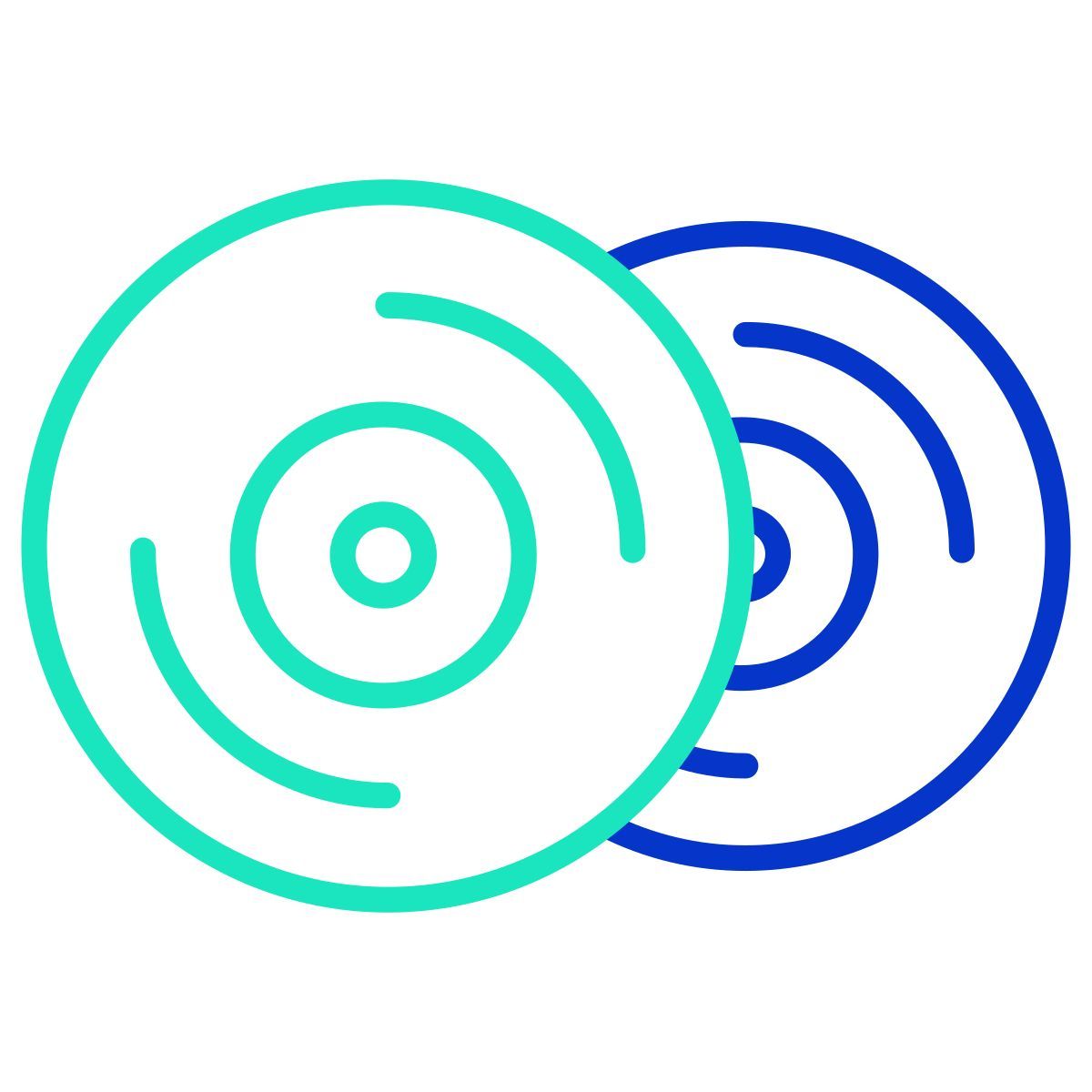 Logo CD icon