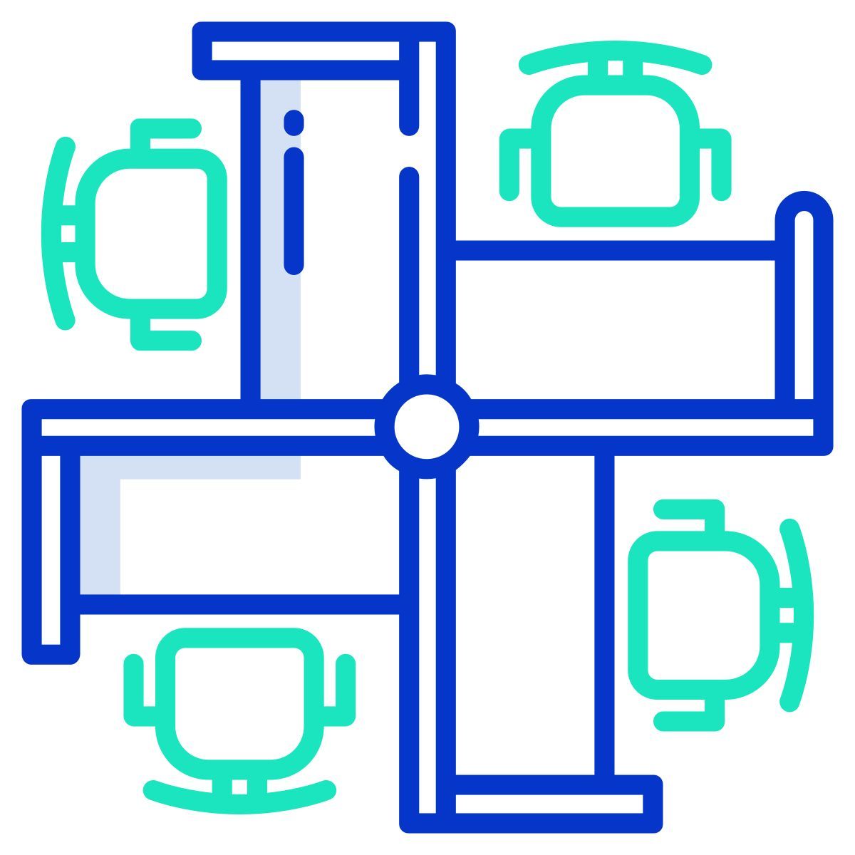 cubículo icon