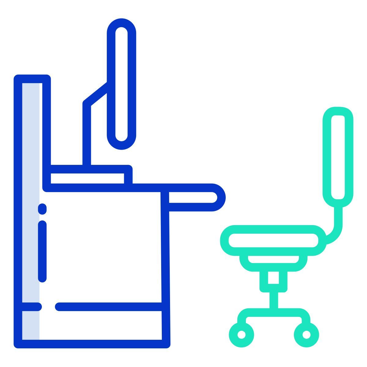 cubículo icon