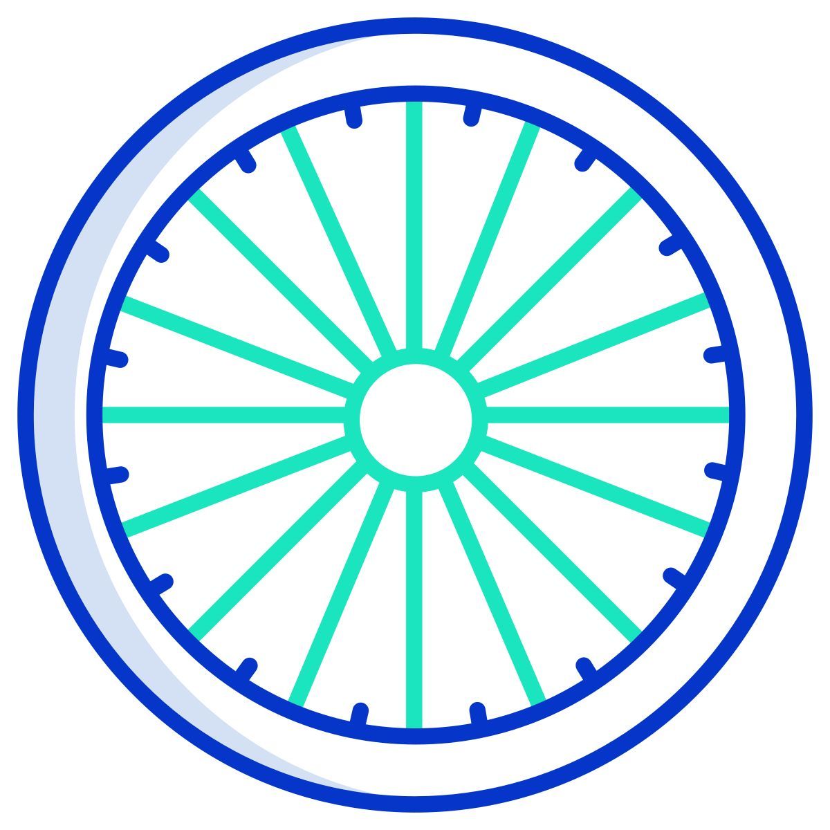 dharma wheel icon