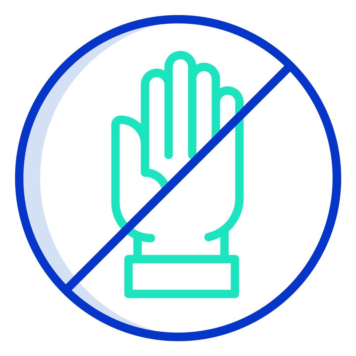 nicht berühren icon