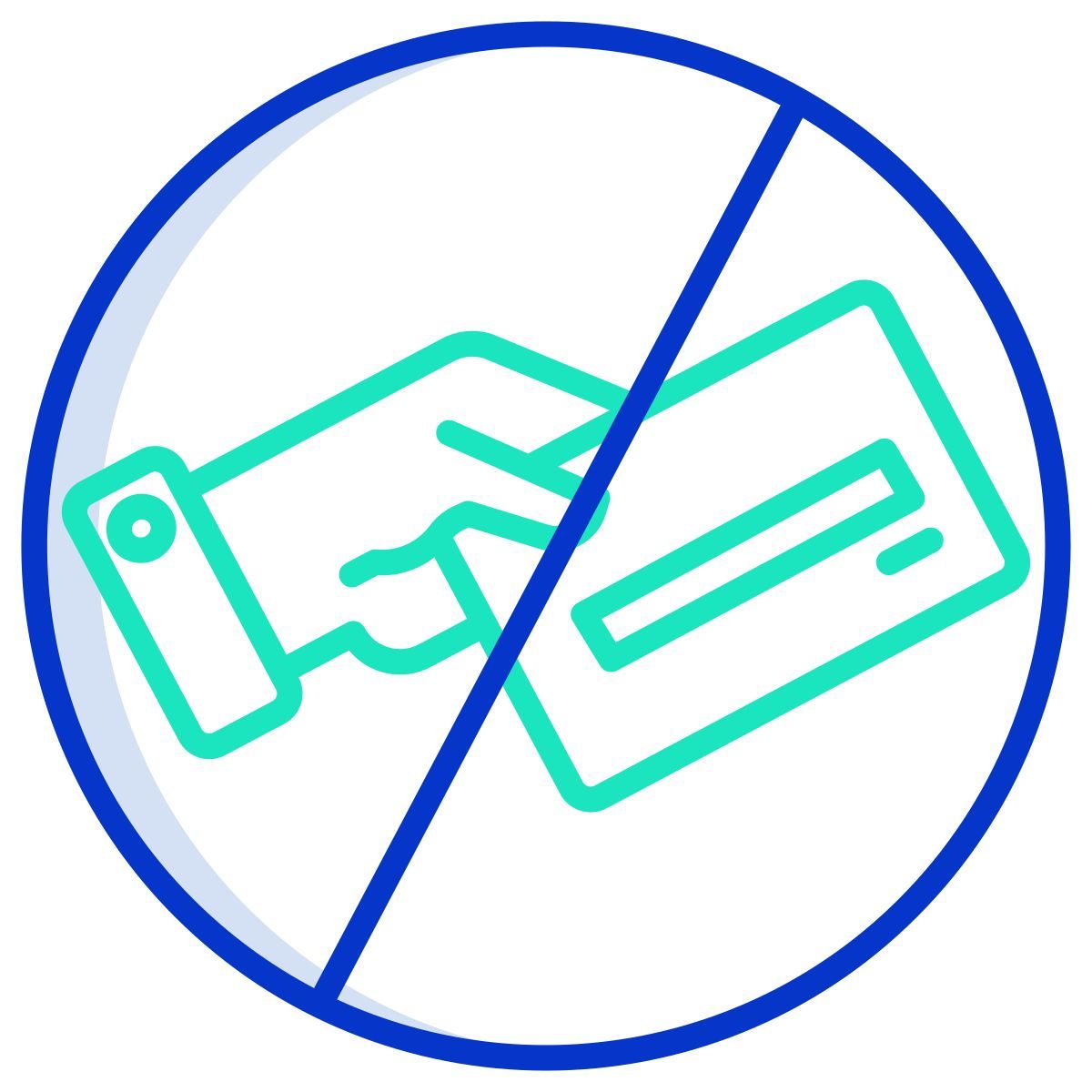 dont touch icon