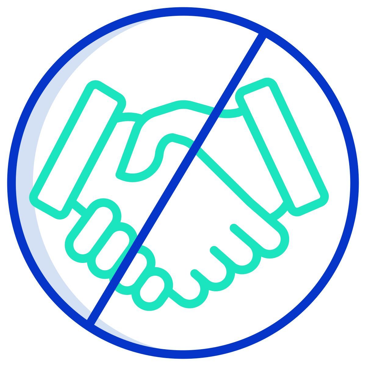dont touch icon