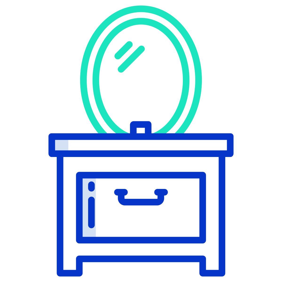 dressing table icon