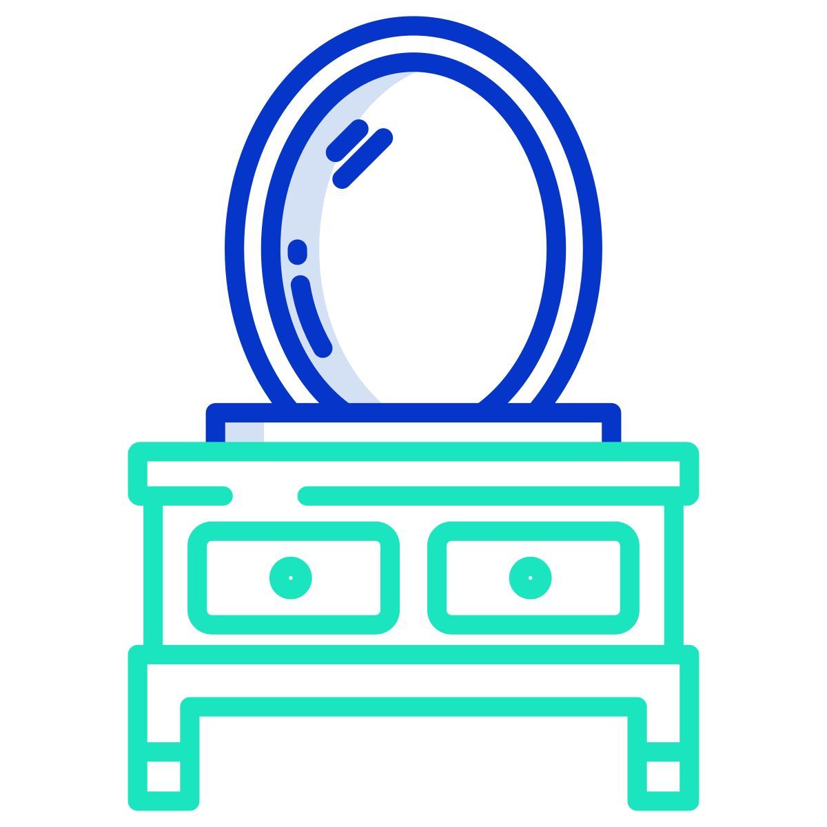 dressing table icon