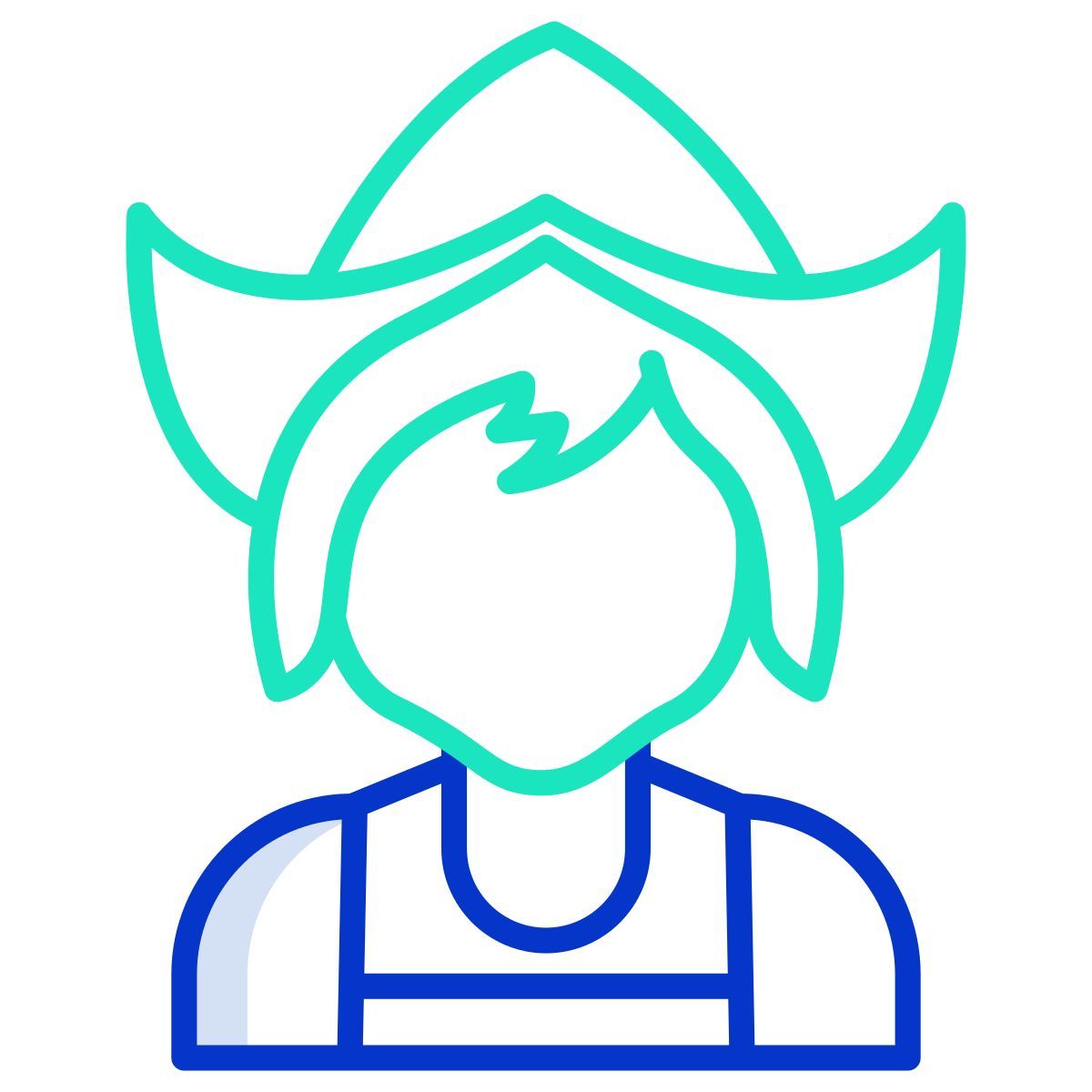 dutch woman icon
