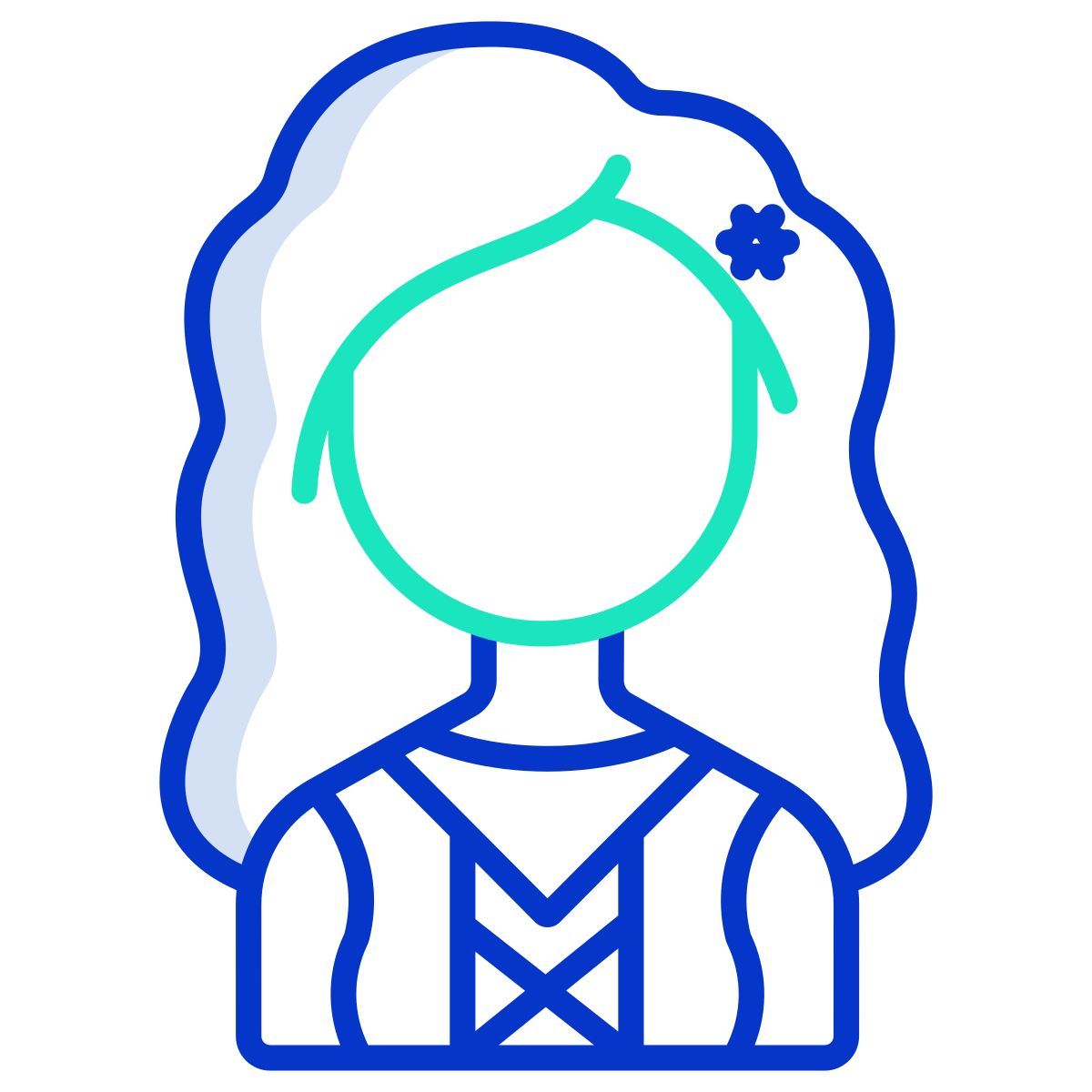 dutch woman icon