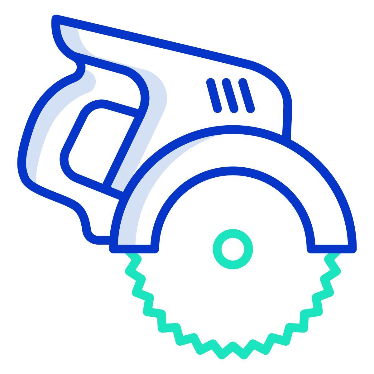 electric saw icon