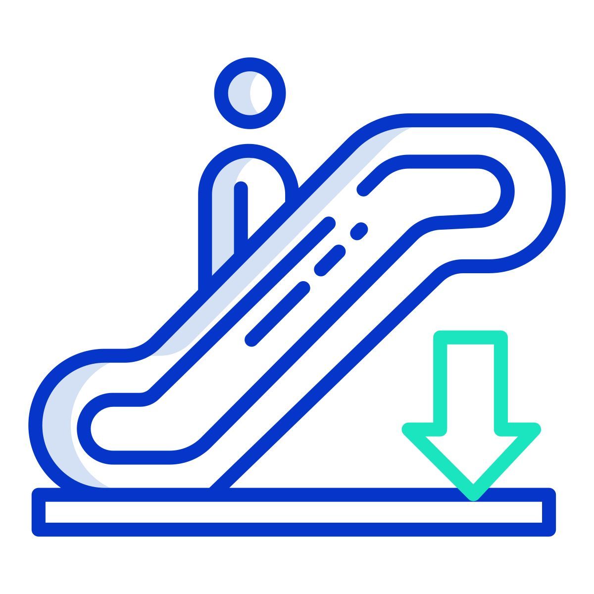 rolltreppe icon