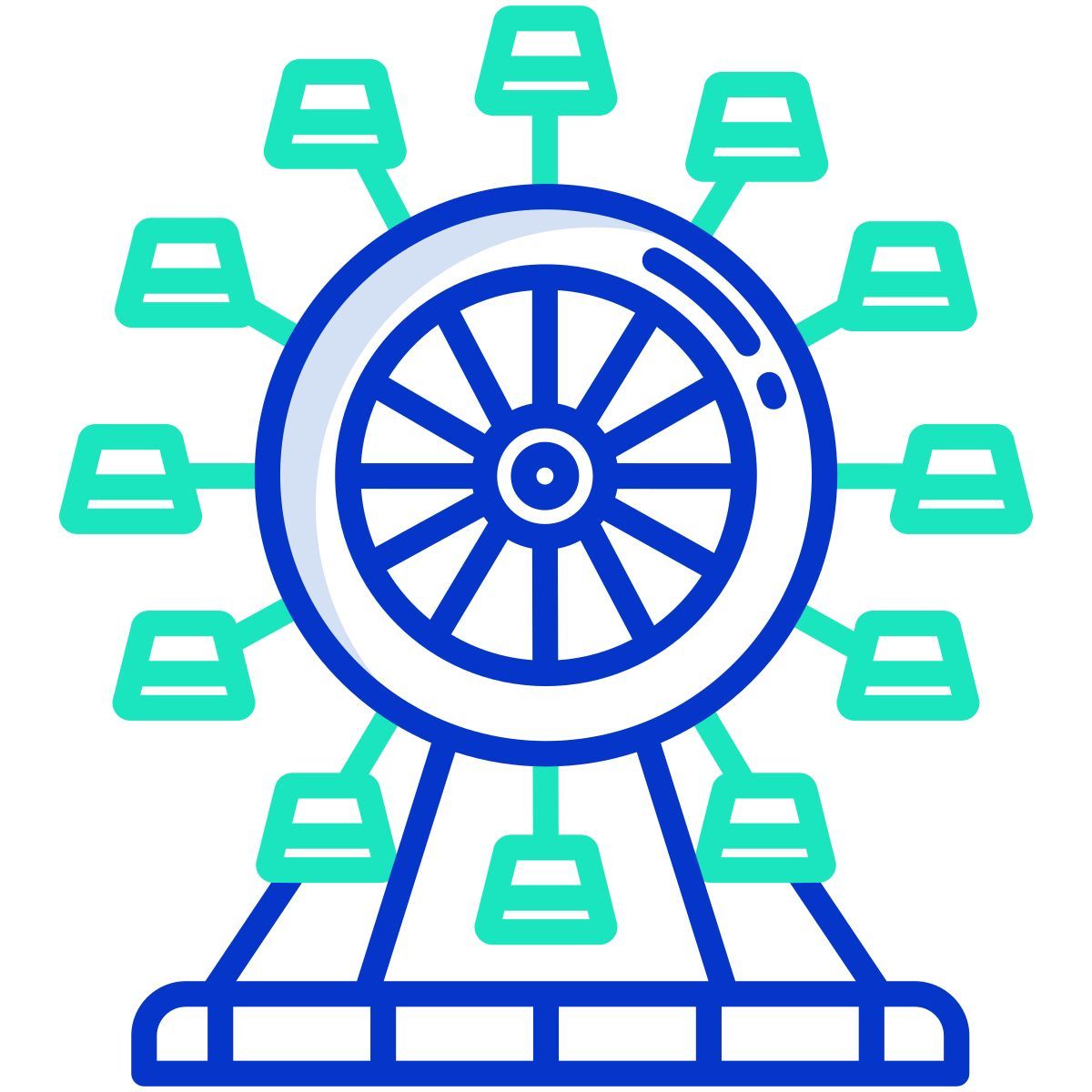 ferris wheel icon