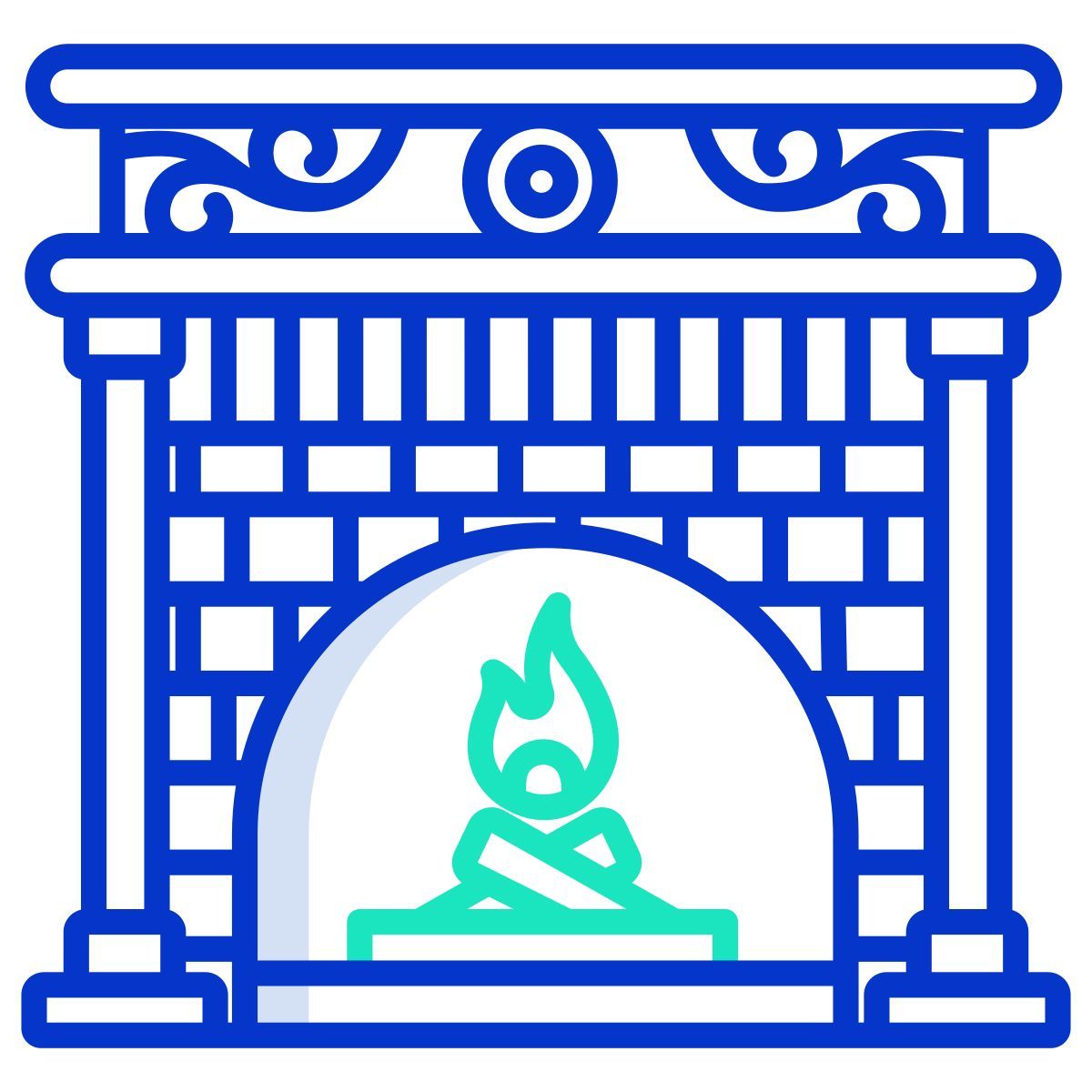 fireplace icon