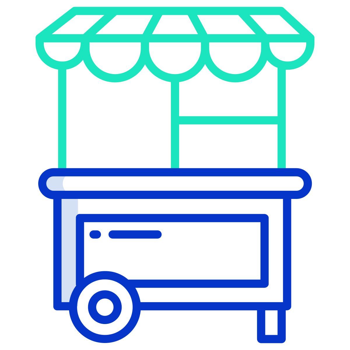 food cart icon