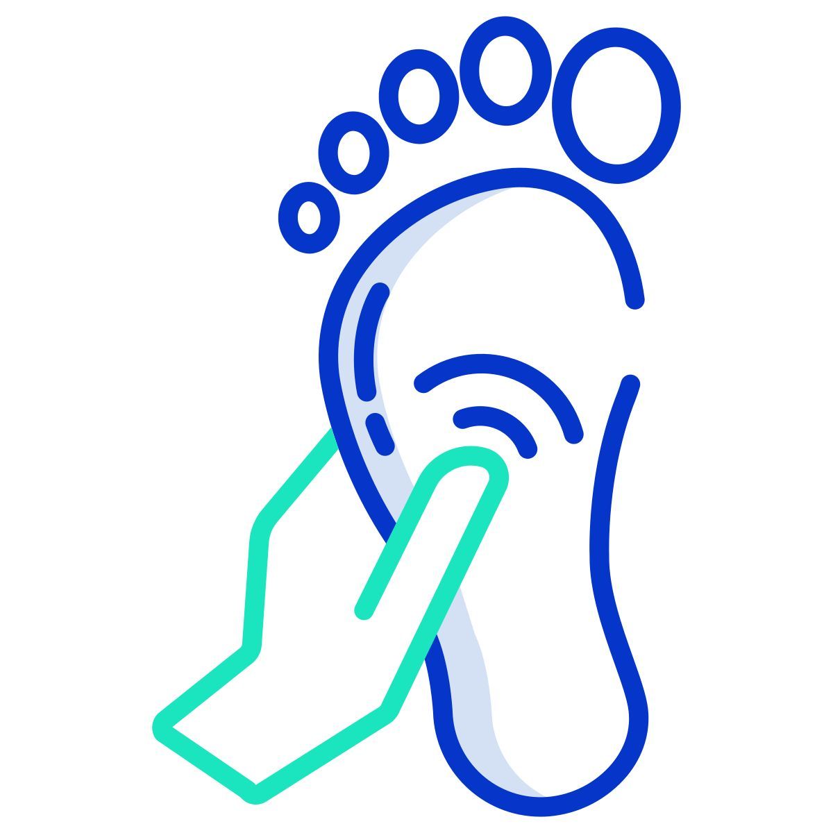 foot massage icon