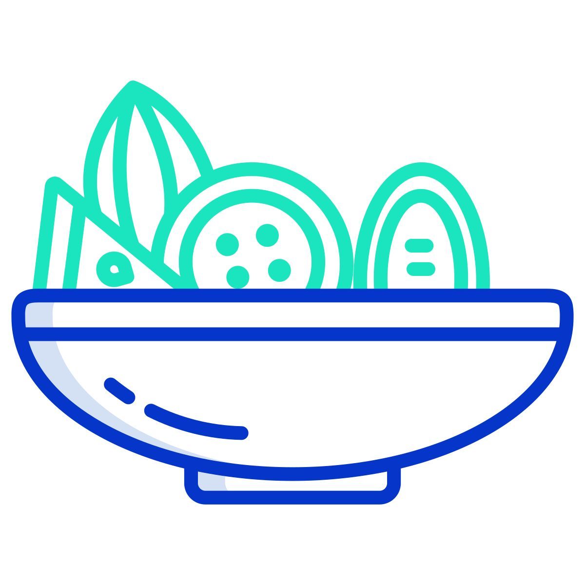 fruit bowl icon